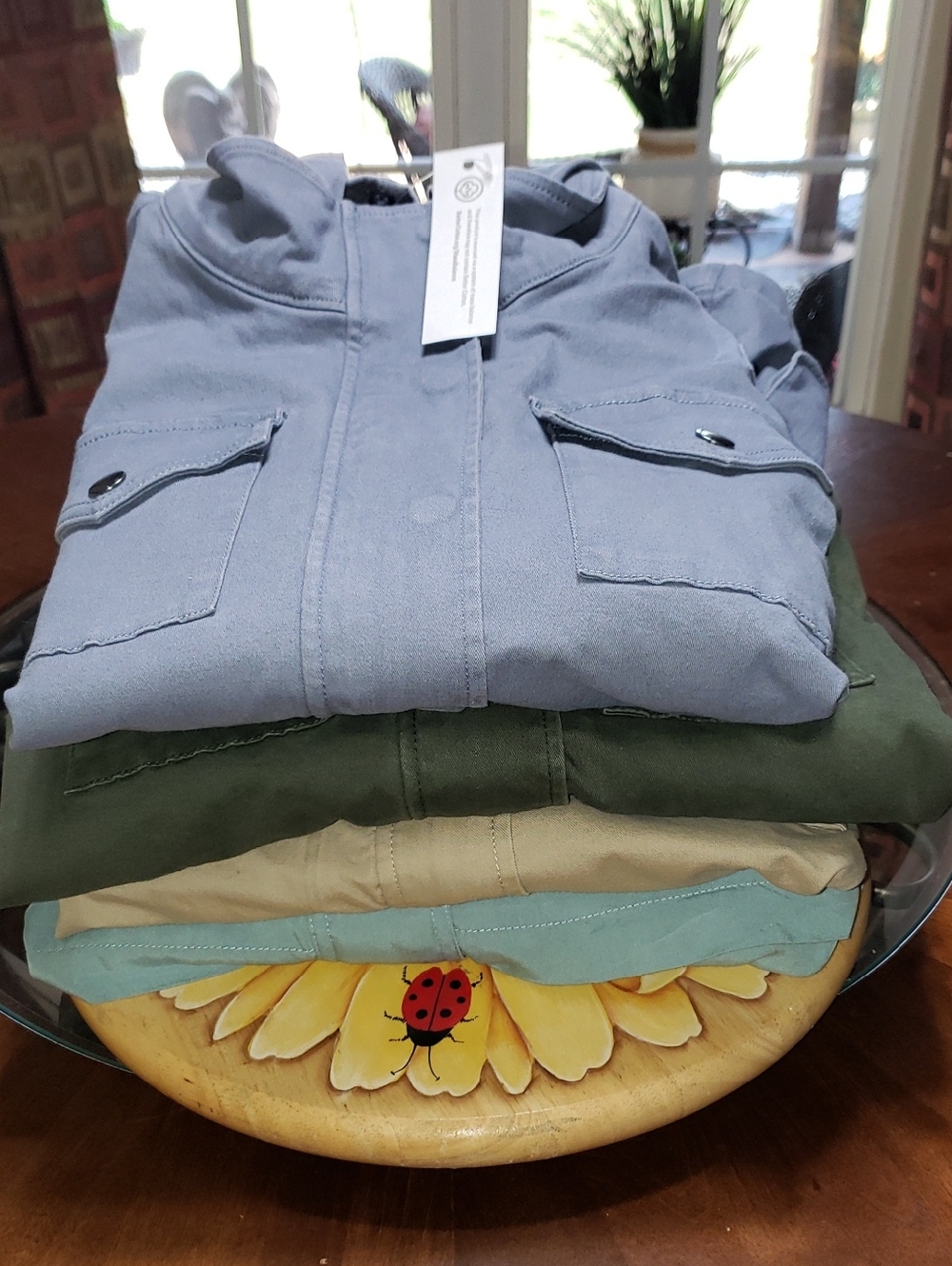 💘🖤💘 4PC MARKET & SPRUCE STITCH FIX HOODED ANORAK CARGO UTILITY JACKET